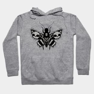 Skull moth Hoodie